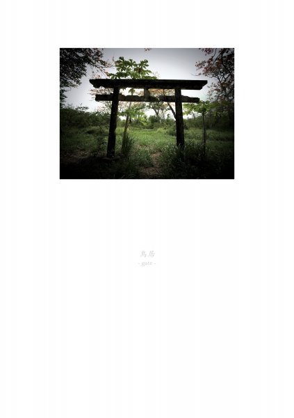 gate, Tinian Island, 2006, from Remains