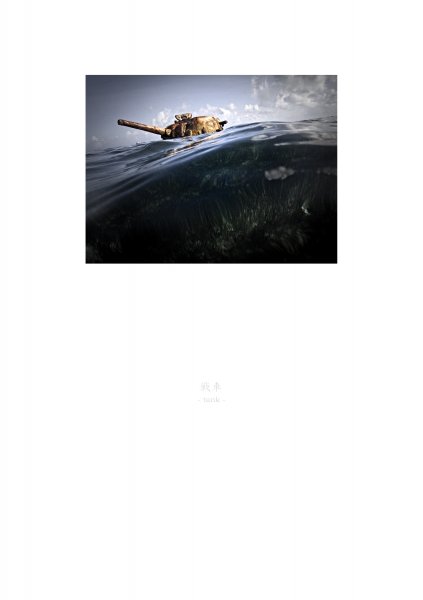 tank, Saipan, 2006, from Remains